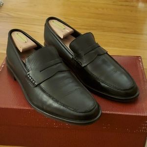 Banana Republic Black Loafers/Dress Shoes